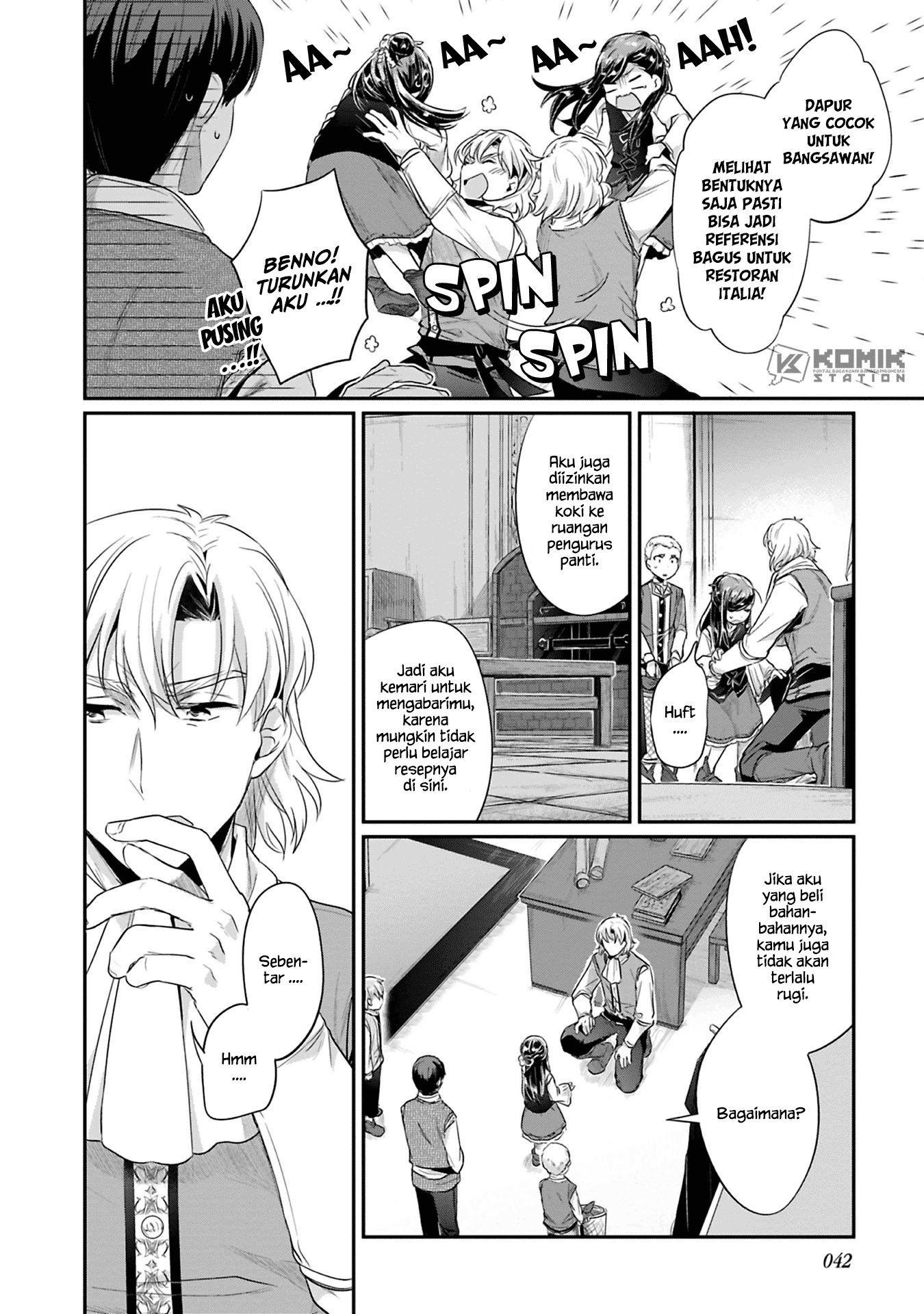 Honzuki no Gekokujou: Part 2 Chapter 06 Bahasa Indonesia